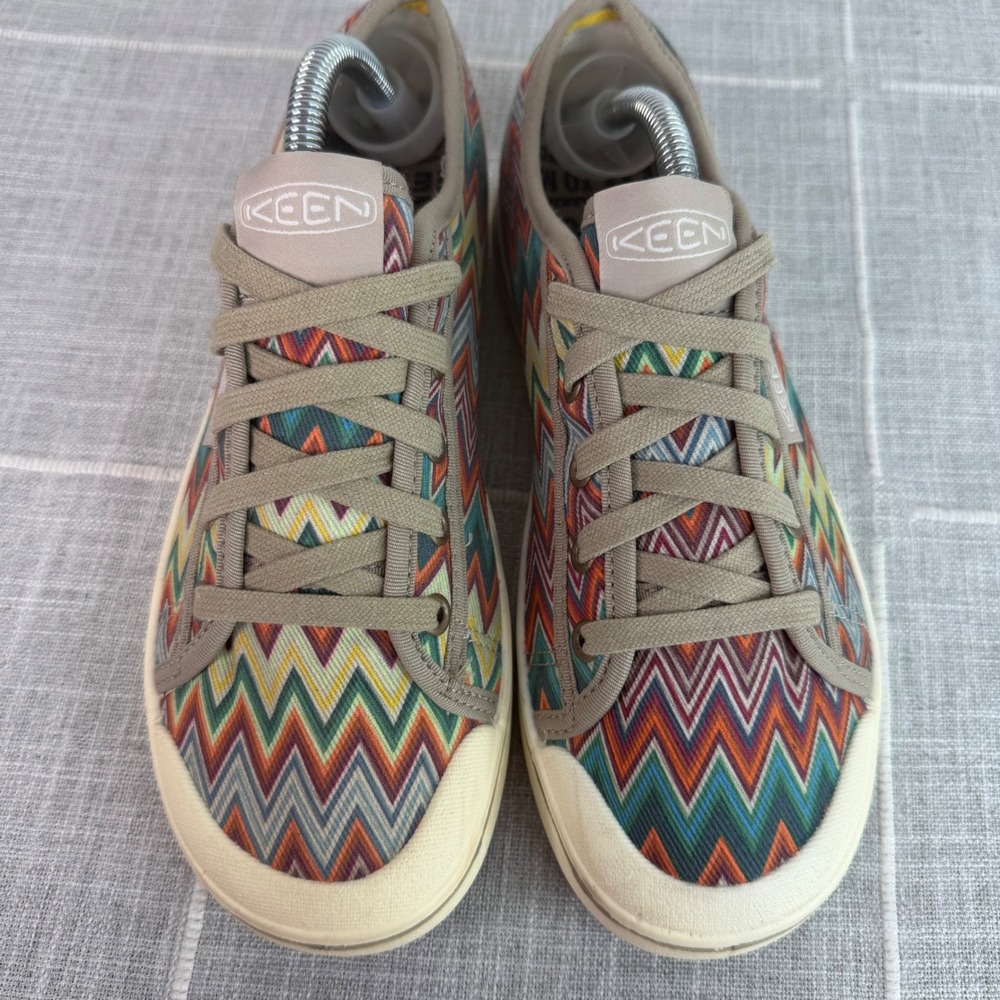 Keen Women's 7.5 Elsa Lite Shoe Multicolor ZigZag Sneakers Colorful Shoes‎ - Picture 5 of 9